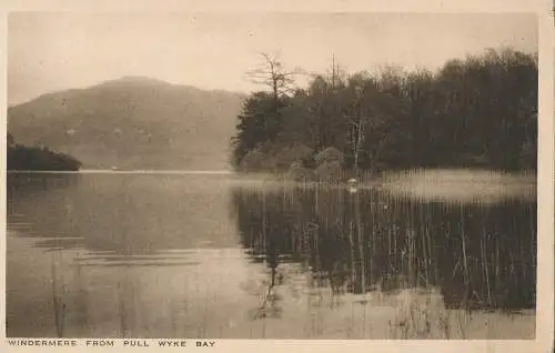 PC28710 Windermere von Pull Wyke Bay. F.R. Gould