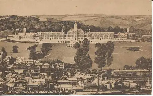 PC32692 Royal Naval College. Dartmouth. Valentinstag. Carbotyp