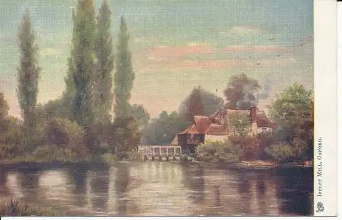 PC25273 Iffley Mill. Oxford. Tuck. Öle. Nr. 6218. 1905