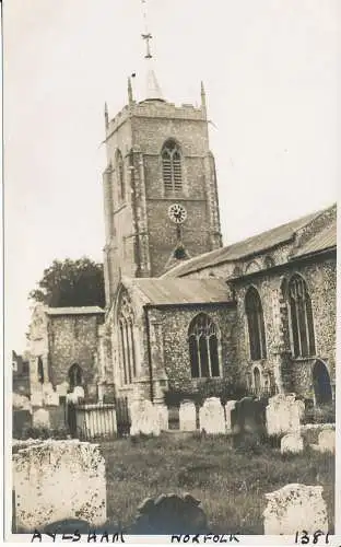 PC34901 Aylsham Church. Norfolk. RP