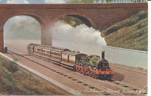 PC25335 Flying Dutchman Broad Guage G.W.R. Locomotive Magazine Serie 16. 1904