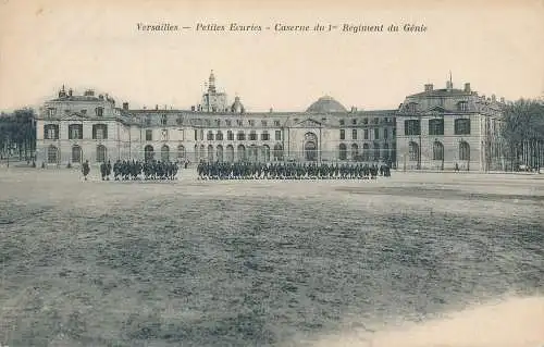 PC31306 Versailles. Kleine Ställe. Kaserne des 1. Regiments des Genies. A. Bourdi