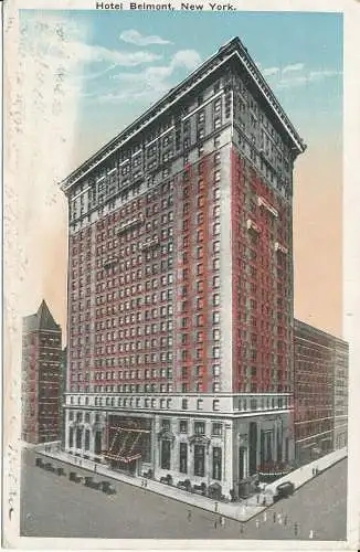 PC28232 Hotel Belmont. New York