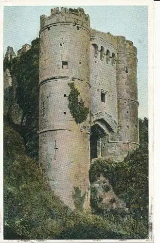 PC25902 alte Postkarte. Der Burgturm. Die ideale Serie