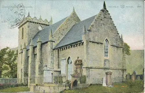 PC32777 Duddingston Church. Zuverlässig. Nr. 1629. 1904