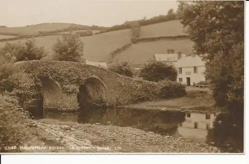 PC29053 Malmsmead-Brücke. Nr. Lynton. Judges Ltd. Nr. 5846