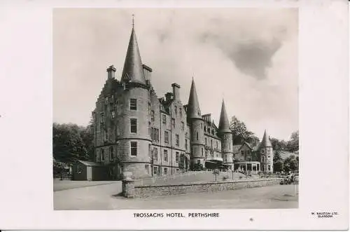 PC29381 Trossachs Hotel. Perthshire. W. Ralston. RP