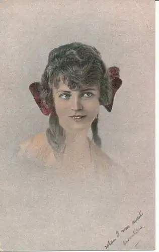 PC25012 Als ich süß war Siebzehn. Junge Frau. 1923