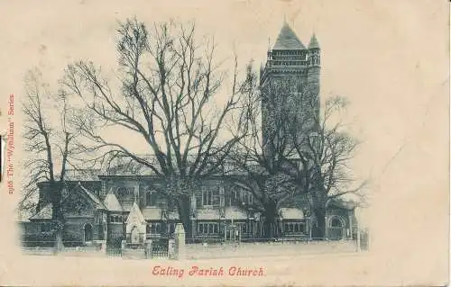 PC32688 Ealing Pfarrkirche. Wyndham. Nr. 2968. 1905