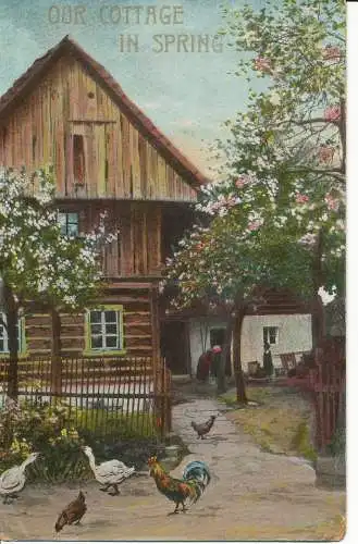 PC24129 Unser Ferienhaus im Frühling. Nr. 4865