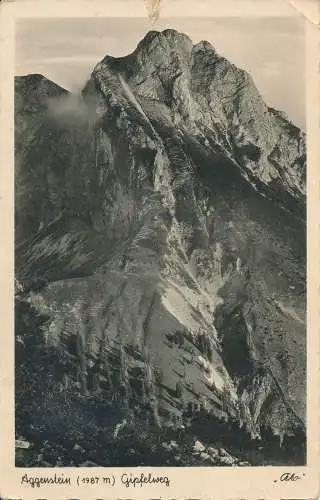 PC31358 Agenstein Gipfelweg. Ako. 1951