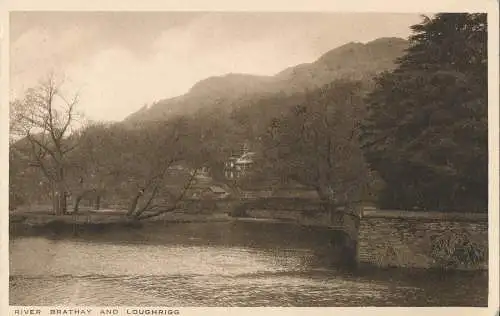 PC28621 River Brathay und Loughrigg. F.R. Gould