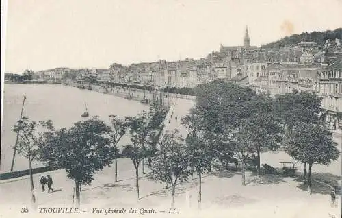 PC34916 Trouville. Allgemeine Ansicht der Kais. Levy Fils. Nr. 35