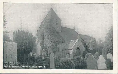 PC24401 Hollington Church. Hastings