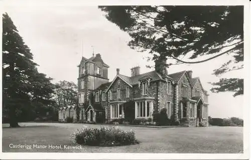 PC25397 Castlerigg Manor Hotel. Keswick. Abraham. RP. 1963