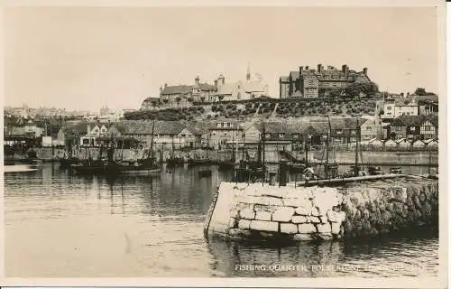 PC25874 Angelviertel. Folkestone. Hafen. S. und E. Norman. RP. 1939