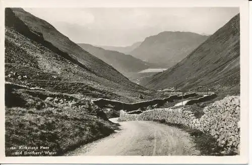 PC32718 Kirkstone Pass und Brothers Water. Abraham. Nr. 140. RP. 1953