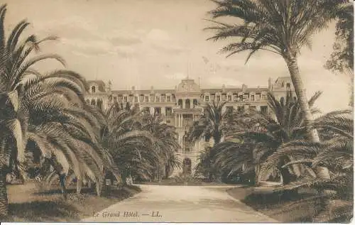 PC27097 Cannes. Das Grand Hotel. LL. Nr. 1087. 1915