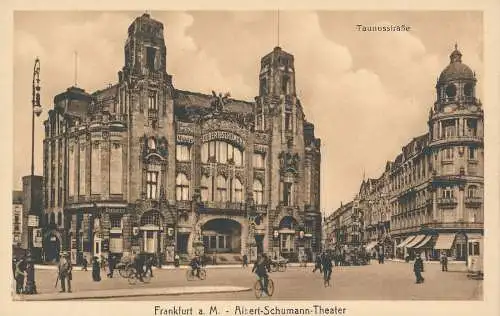 PC30974 Frankfurt a. M. Albert Schumann Theater. Taunsstraße. L. Klement