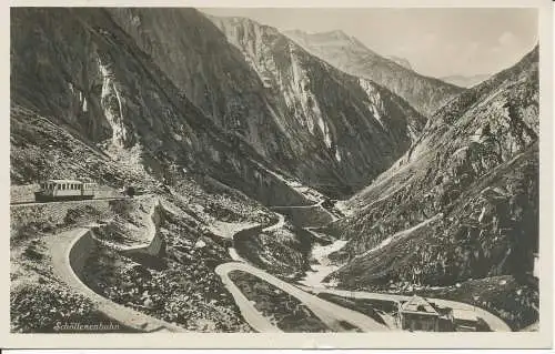 PC31616 Schollenenbahn. Photoglob. Nr. 2525. 1932