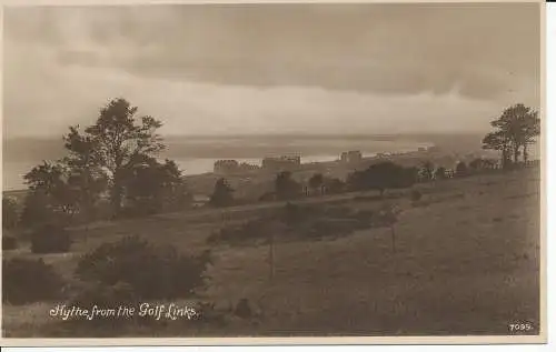 PC24890 Hythe von den Golf Links. Upton Bros. Nr. 7099