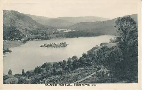 PC24307 Grasmere und Rydal von Silverhow. Abraham. RP