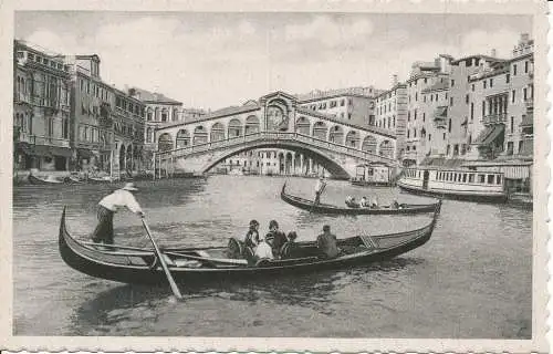 PC27256 Venedig. Rialtobrücke