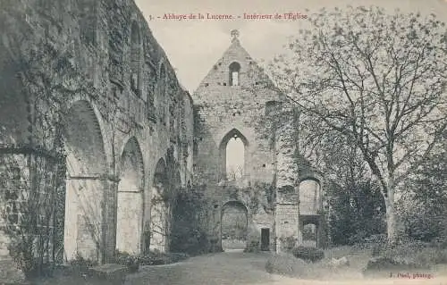 PC30965 Kloster Luzern. Innenraum der Kirche. J. Puel. Nr. 3