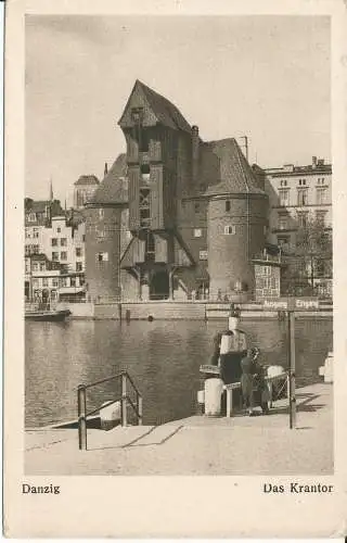 PC28428 Danzig. Das Krantor. Gottheil und Shon. Nr. 341