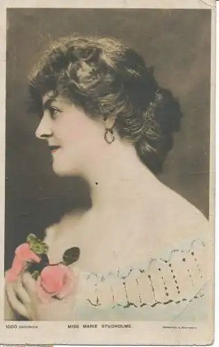 PC23720 Miss Marie Studholme. Johnston und Hoffmann. Davidson. Nr. 1000. 1904