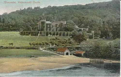 PC24950 Ilfracombe. Watermouth Castle. Ingram Clark. 1905