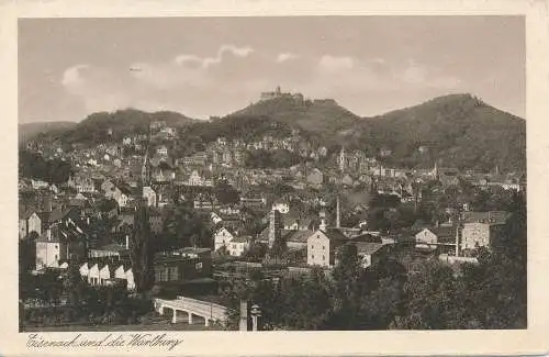 PC31270 Eisenach und die Wartburg. J. Bettenhausen