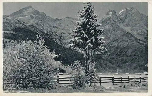 PC31284 Winter i. Garmisch. Wetterstein Massiv. K. Reiser