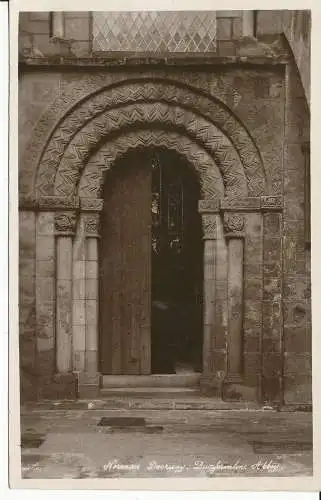 PC32977 Norman Doorway. Dunfermline Abbey