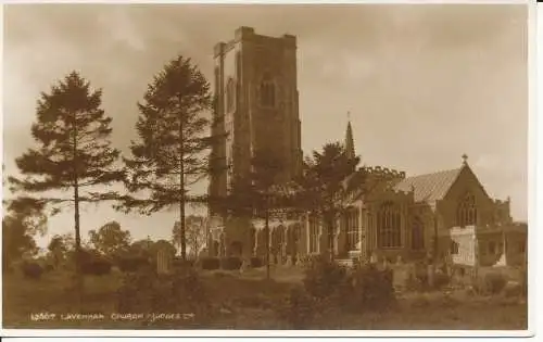 PC35126 Lavenham Church. Judges Ltd. Nr. 13667. RP