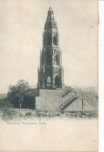 PC27421 Memorial Monument. Delhi. 1931