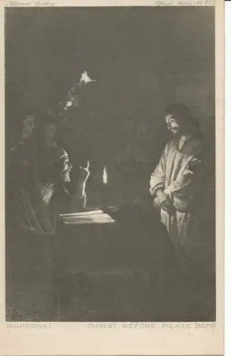 PC27471 Christus vor Pilatus. Honthorst. Rembrandt Fotografie. Nr. 3679