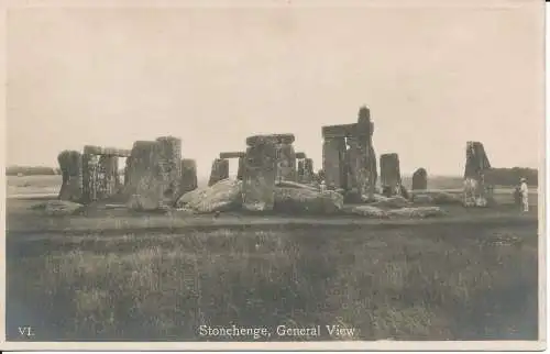 PC29064 Stonehenge. Allgemeine Ansicht. Lachs
