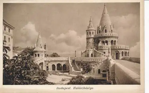 PC30975 Budapest. Halaszbastya. Karinger