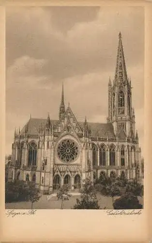 PC30980 Speyer a. Rh. Gedächtniskirche. H. Sting