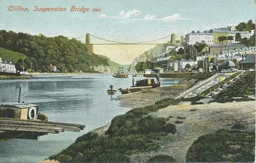 PC29506 Clifton Hängebrücke. M.J.R. Nr. B.2601