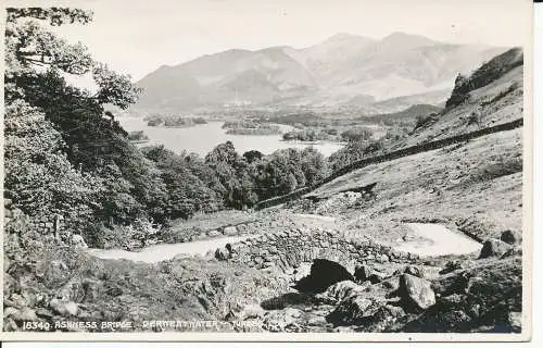 PC34949 Ashness Bridge. Derwentwater. Judges Ltd. Nr. 18340. RP