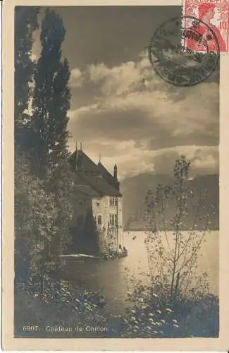 PC31562 Chateau de Chillon. Nr. 6907. 1913