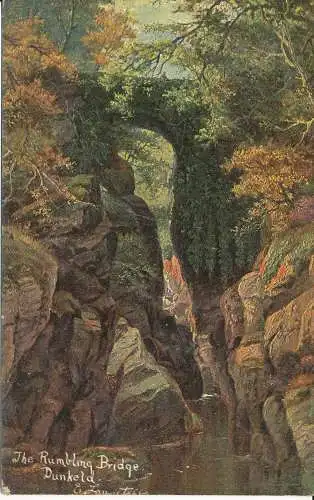 PC28459 Die rumpelnde Brücke. Hildesheimer. Nr. 5186. 1906