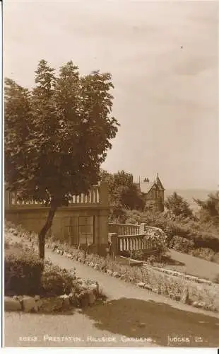 PC35137 Prestatyn. Hillside Gardens. Judges Ltd. Nr. 20213. RP