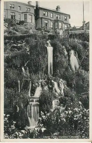 PC28762 Upper Falls. Ventnor Cascade. I.W. 1946