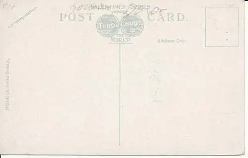 PC25029 altes Sarghaus. Brixham. Valentinstag. Nr. 55001