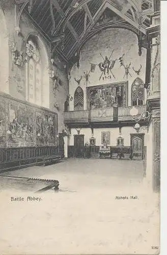PC24352 Battle Abbey. Abbots Hall. Victoria. Nr. 1142