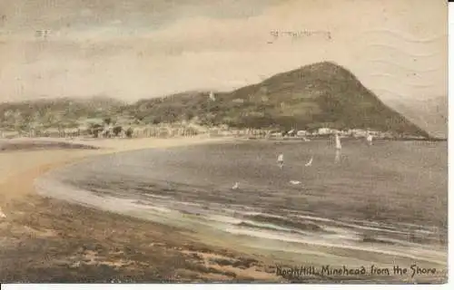 PC26094 North Hill. Minehead von der Küste. Frith. 1923