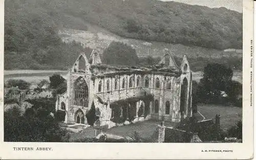 PC32785 Tintern Abbey. A. H. Krug. Graben. Royal. Nr. 123. 1906